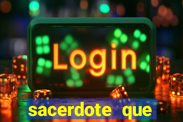 sacerdote que morreu no santo dos santos